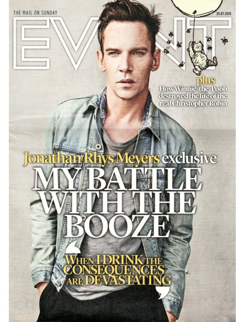 Event Magazine 2018 29th July 2018 Jonathan Rhys Meyers