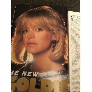 Film Review Magazine June 1985 James Bond Tom Selleck Goldie Hawn Barbara Carrera