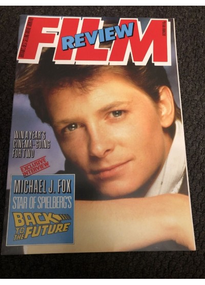 Film Review Magazine December 1985 Michael J Fox Ridley Scott Disney Tom Cruise Dudley Moore Gabriel