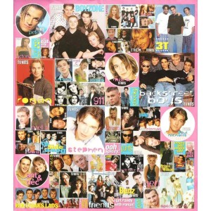 Cool Stickers from TV Hits 1990s