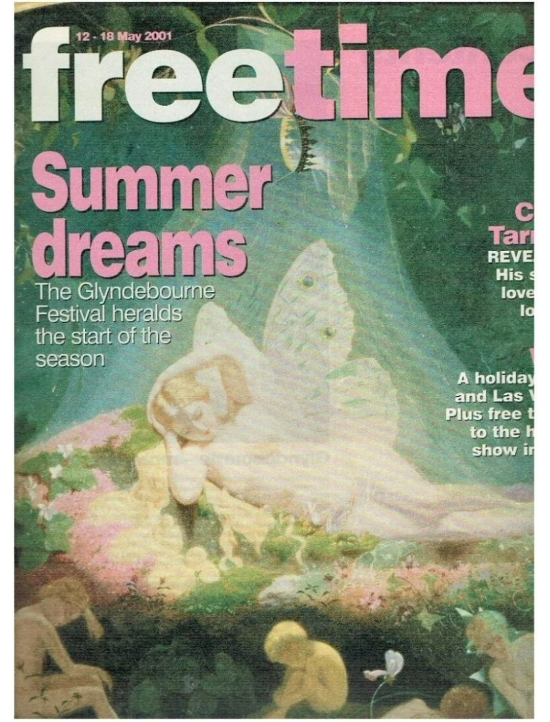 Freetime Magazine 12th May 2001 Chris Tarrant Maria Rubia Audley Harrison Lindsay Dracass Paul Freetime Magazine 12th May 2001 Chris Tarrant Maria Rubia Audley Harrison Lindsay Dracass Paul