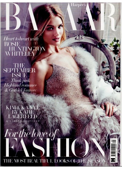 Harpers Bazaar Magazine September 2016