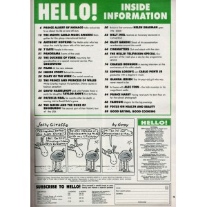 Hello Magazine Issue 155 1st June 1991 Rajiv Gandhi cover