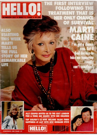 Hello Magazine Issue 251 1st May 1993