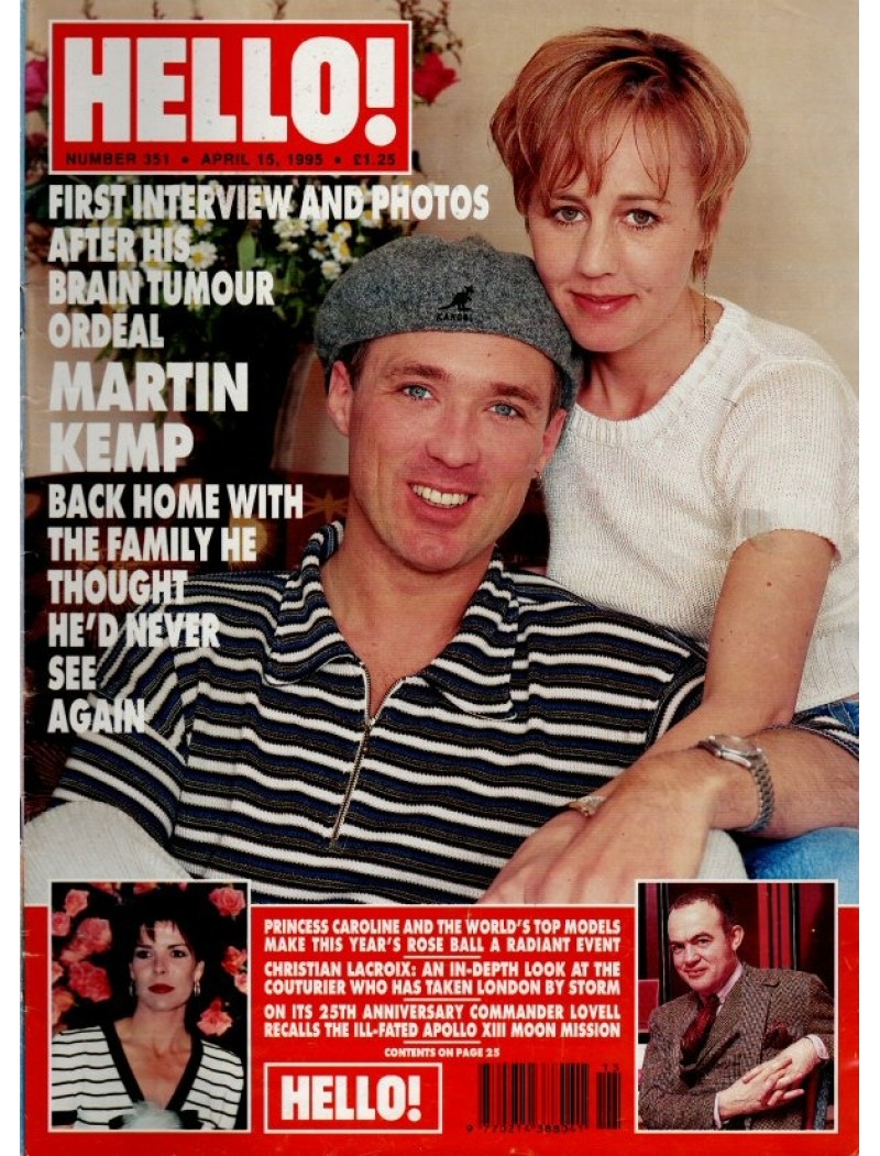 Hello Magazine Issue 351 15th April 1995