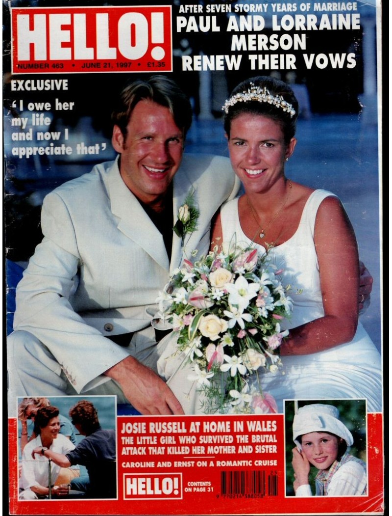 Hello Magazine Issue 463 21st June 1997