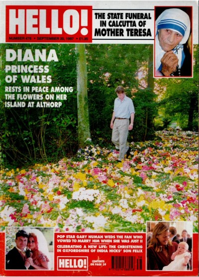 Hello Magazine Issue 476 20th September 1997