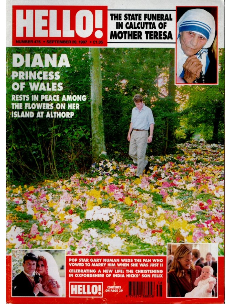 Hello Magazine Issue 476 20th September 1997