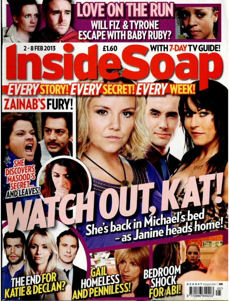 Inside Soap Magazine 2nd February 2013 Inside Soap Magazine 2nd February 2013