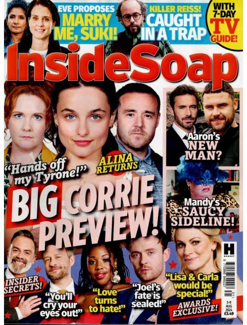 Inside Soap Magazine 3rd August 2024 Inside Soap Magazine 3rd August 2024