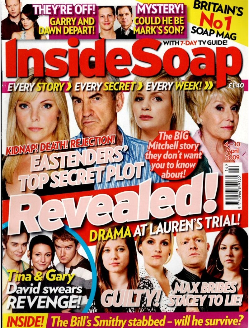 Inside Soap Magazine 4th April 2009 Inside Soap Magazine 4th April 2009
