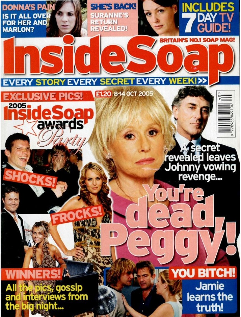 Inside Soap Magazine 8th October 2005