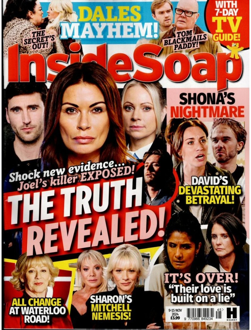 Inside Soap Magazine 9th November 2024