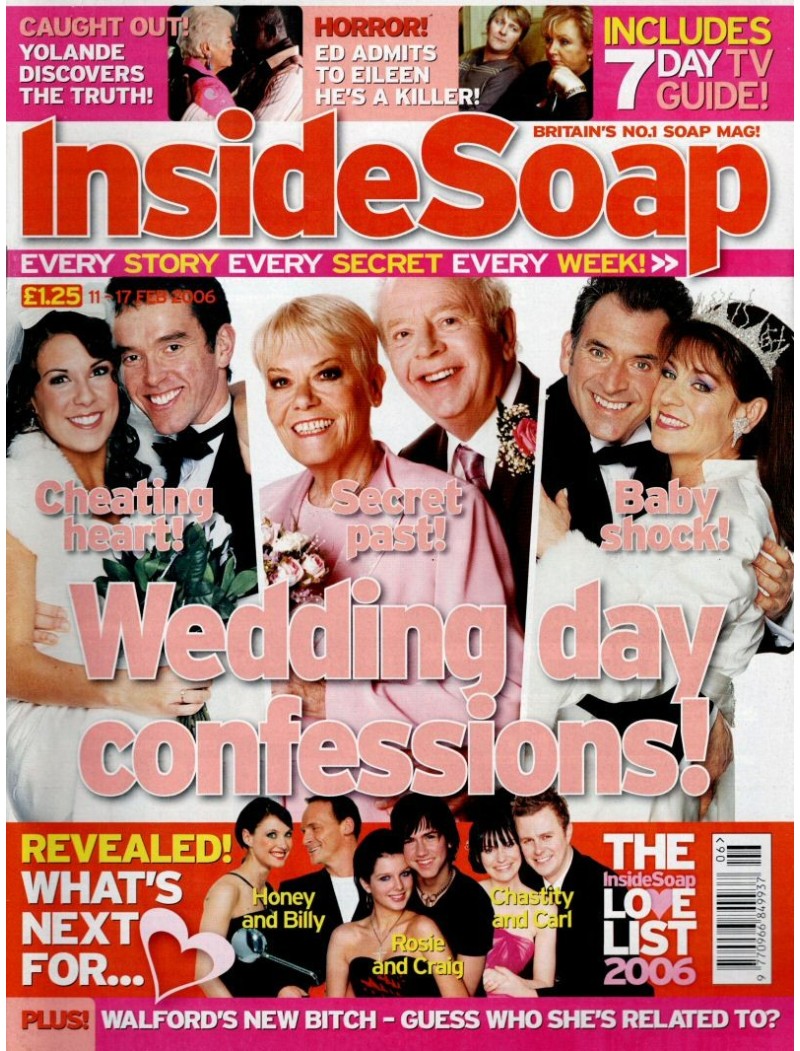 Inside Soap Magazine 11th February 2006 Inside Soap Magazine 11th February 2006