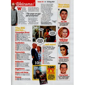 Inside Soap Magazine 12th August 2017