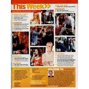 Inside Soap Magazine 18th November 2006