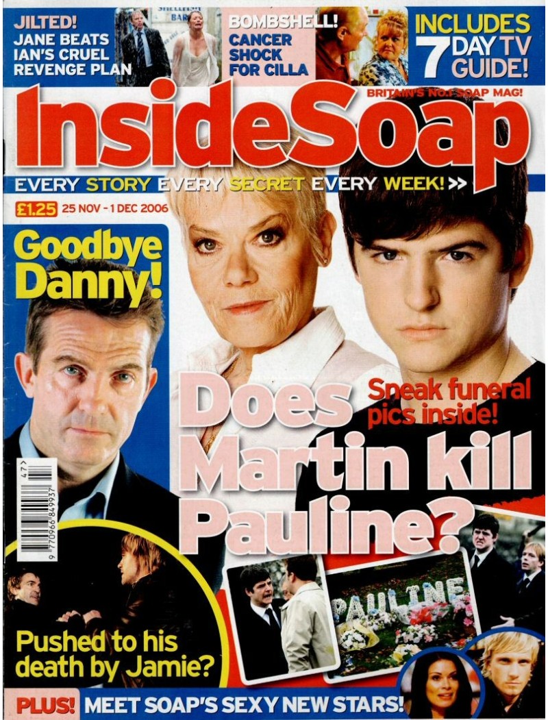 Inside Soap Magazine 25th November 2006