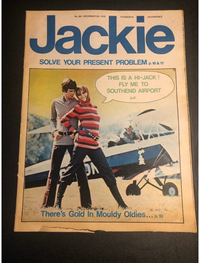 Jackie Magazine 5th December 1970 Jackie Magazine 5th December 1970