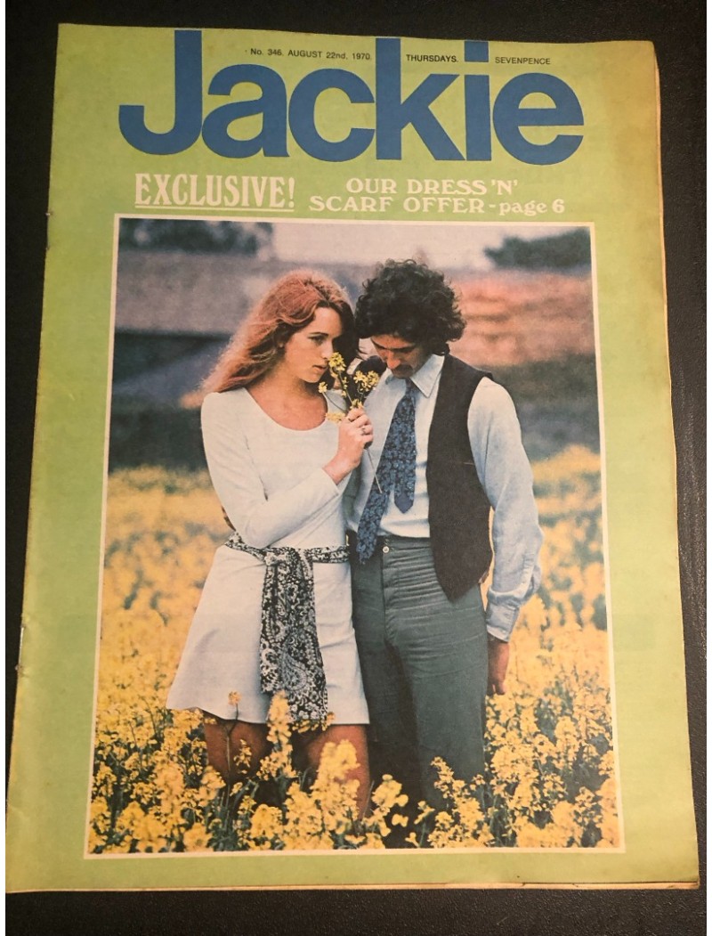 Jackie Magazine 22nd August 1970 Jackie Magazine 22nd August 1970