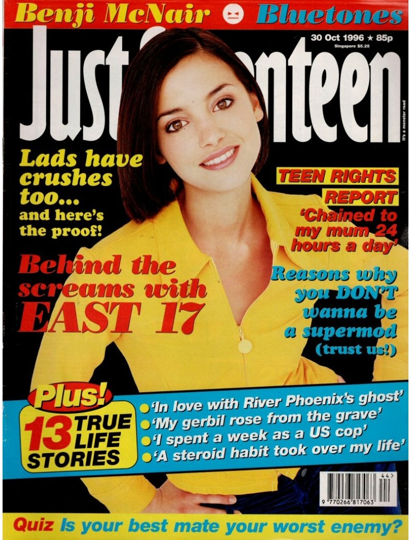 Just Seventeen Magazine 30th October 1996