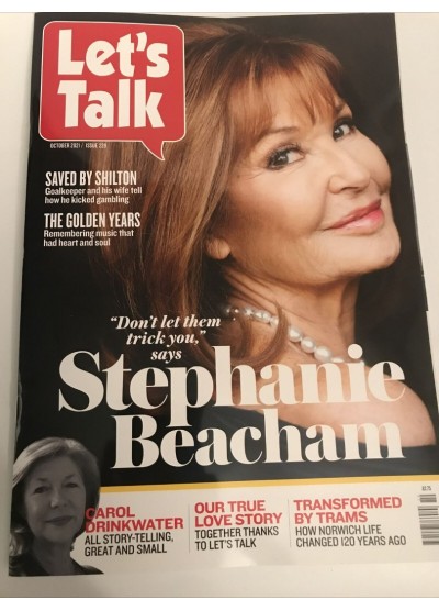 Lets Talk Magazine October 2021 Stephanie Beacham