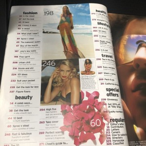 Marie Claire Magazine 2004 July 2004 Victoria Beckham Harry Connick Jr Serena Williams Pamela Anderson