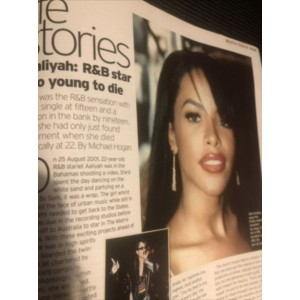 Marie Claire Magazine August 2003 Reese Witherspoon Joseph Fiennes Aaliyah Bob Geldof Eric Bana
