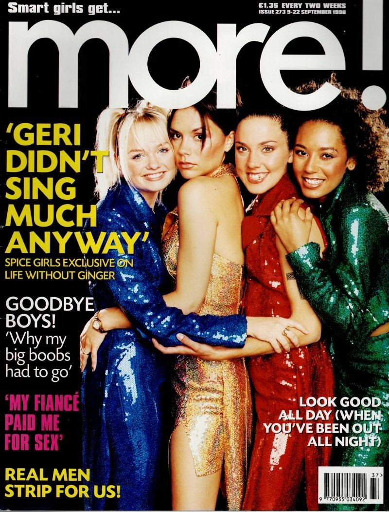 More Magazine - 273 - 9th September 1998 Spice Girls