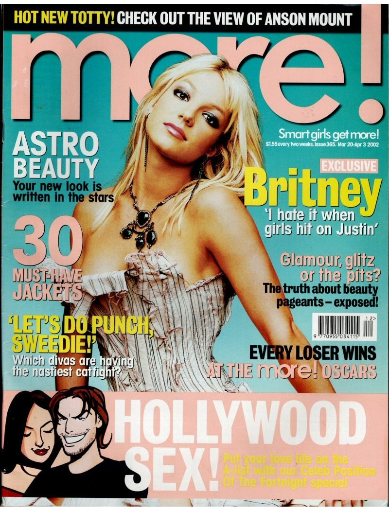 More Magazine - 365 - 20th March 2002 Britney Spears