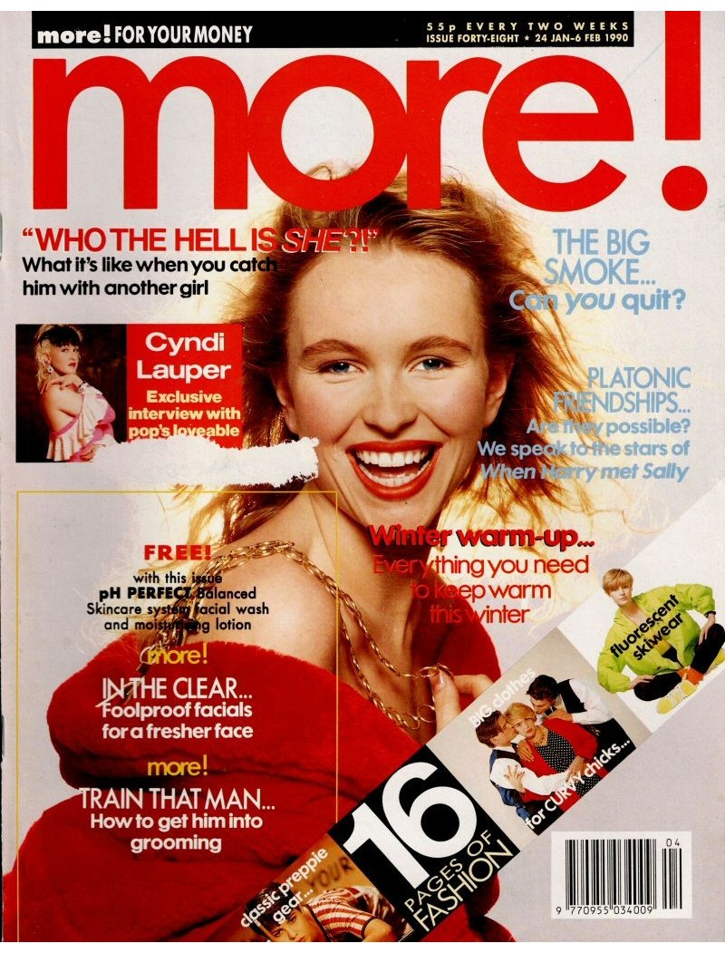 More Magazine - 48 - 24th January 1990 Cyndi Lauper
