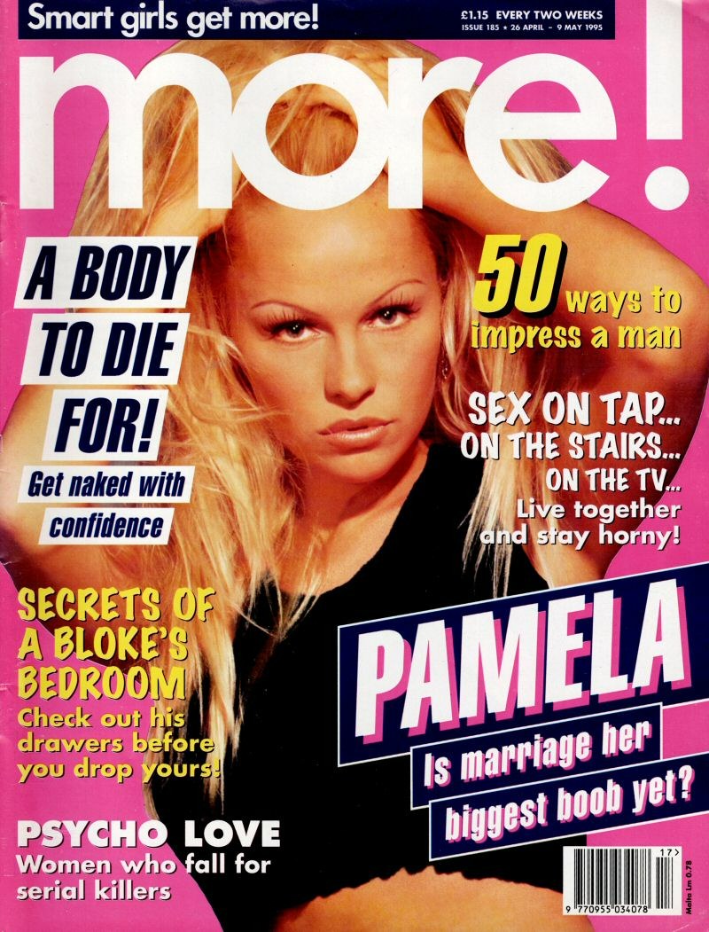 More Magazine - 185 - 26th April 1995 Pamela Anderson