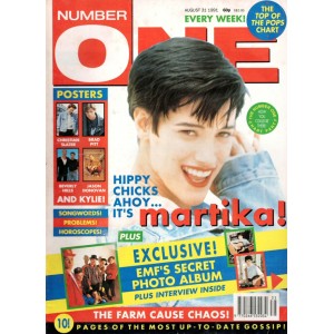 Number One Magazine 1991 31st August 1991  Edward Furlong Martika EMF Kylie Minogue