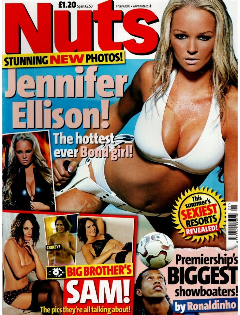 Nuts Magazine 1st July 2005 Sam Heuston Bob Geldof Abi Titmuss Richard Hammond Sol Campbell Ronaldinho Nuts Magazine 1st July 2005 Sam Heuston Bob Geldof Abi Titmuss Richard Hammond Sol Campbell Ronaldinho