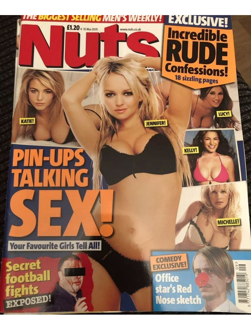 Nuts Magazine 4th March 2005 Jennifer Ellison Michelle Marsh Kelly Brook Lucy Pinder Katie Keanu Reeves