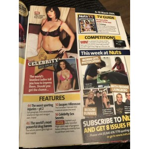 Nuts Magazine 4th March 2005 Jennifer Ellison Michelle Marsh Kelly Brook Lucy Pinder Katie Keanu Reeves