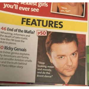Nuts Magazine 9th September 2005 Charlotte Mears Natalie Oxley Ricky Gervais John Terry Abi Titmuss