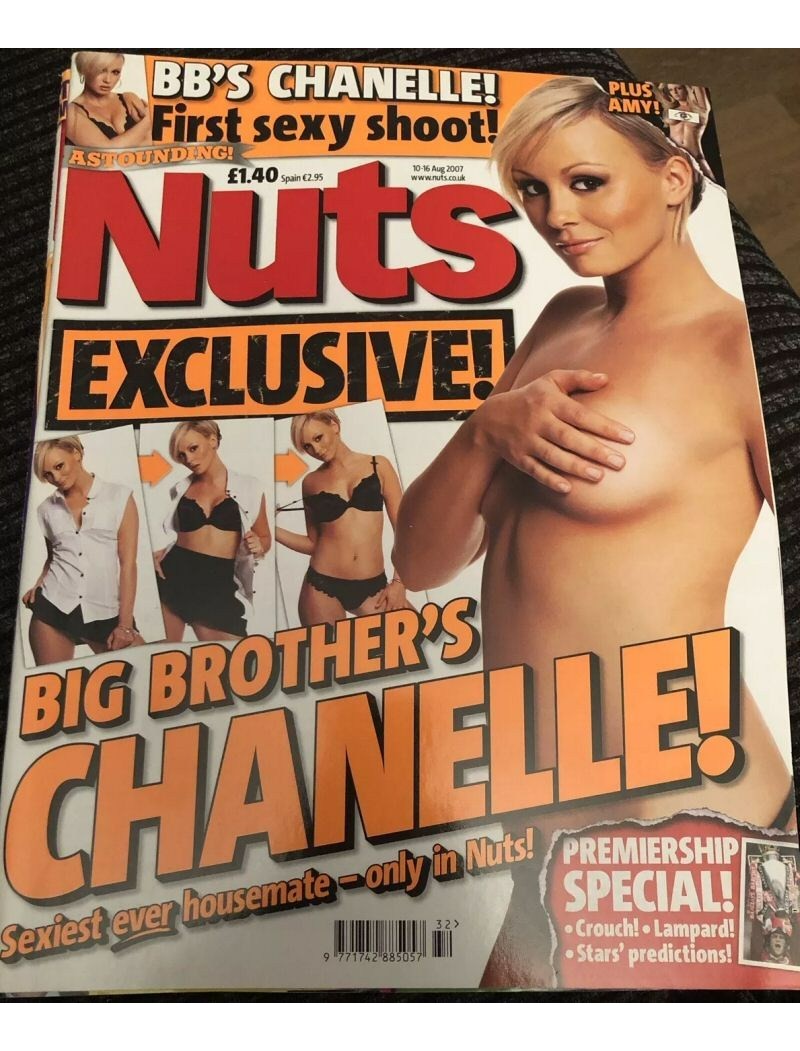 Nuts  Magazines 10th August 2005 Chanelle Houghton David James Lucy Pinder Danielle Lloyd Matt Damon