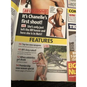 Nuts  Magazines 10th August 2005 Chanelle Houghton David James Lucy Pinder Danielle Lloyd Matt Damon