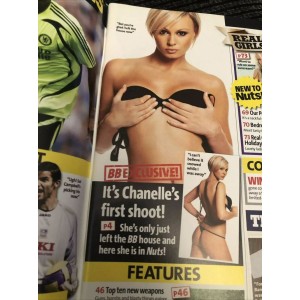 Nuts  Magazines 10th August 2005 Chanelle Houghton David James Lucy Pinder Danielle Lloyd Matt Damon