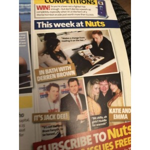 Nuts Magazine 11th March 2005 Lucy Pinder Michelle Marsh Harry Redknapp Derren Brown Jose Mourinho
