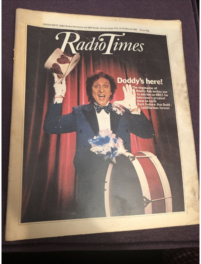 Radio Times Magazine - 1982 13th March 1982