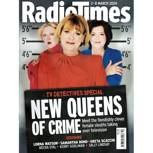 Radio Times Magazine - 2024 2nd March 2024 (Samantha Bond cover)