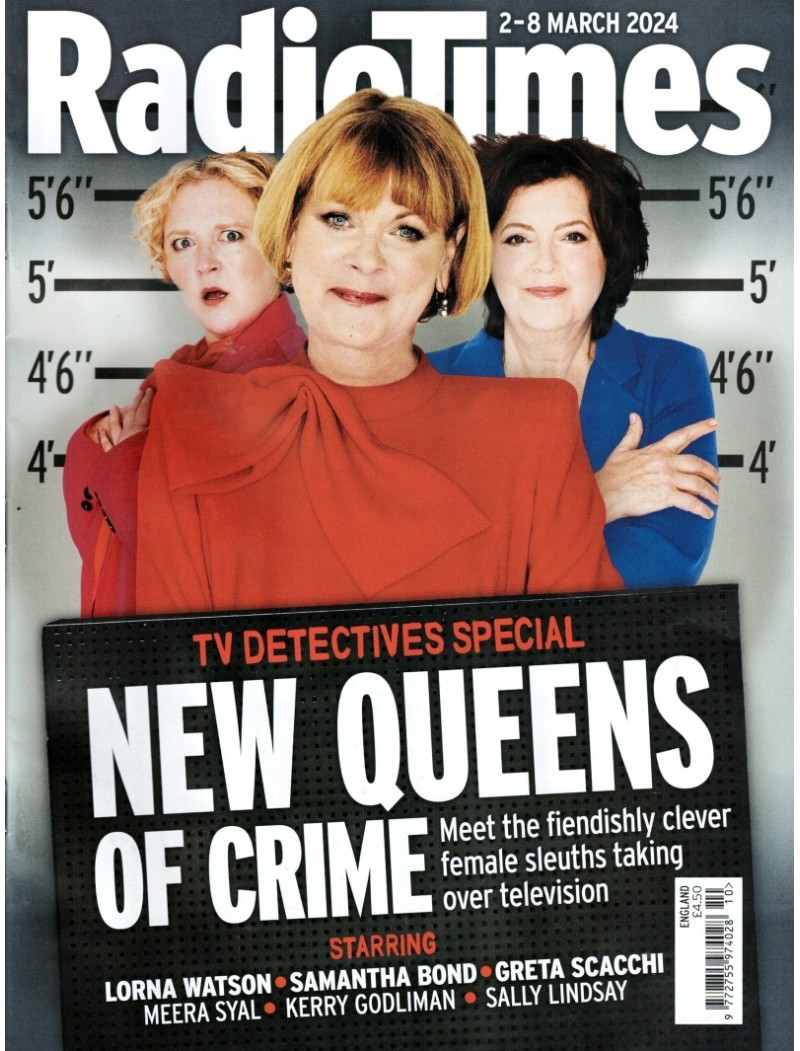 Radio Times Magazine - 2024 2nd March 2024 (Samantha Bond cover)