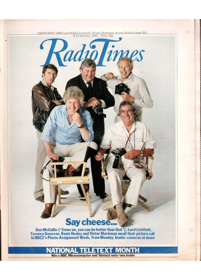 Radio Times Magazine 8th October 1983