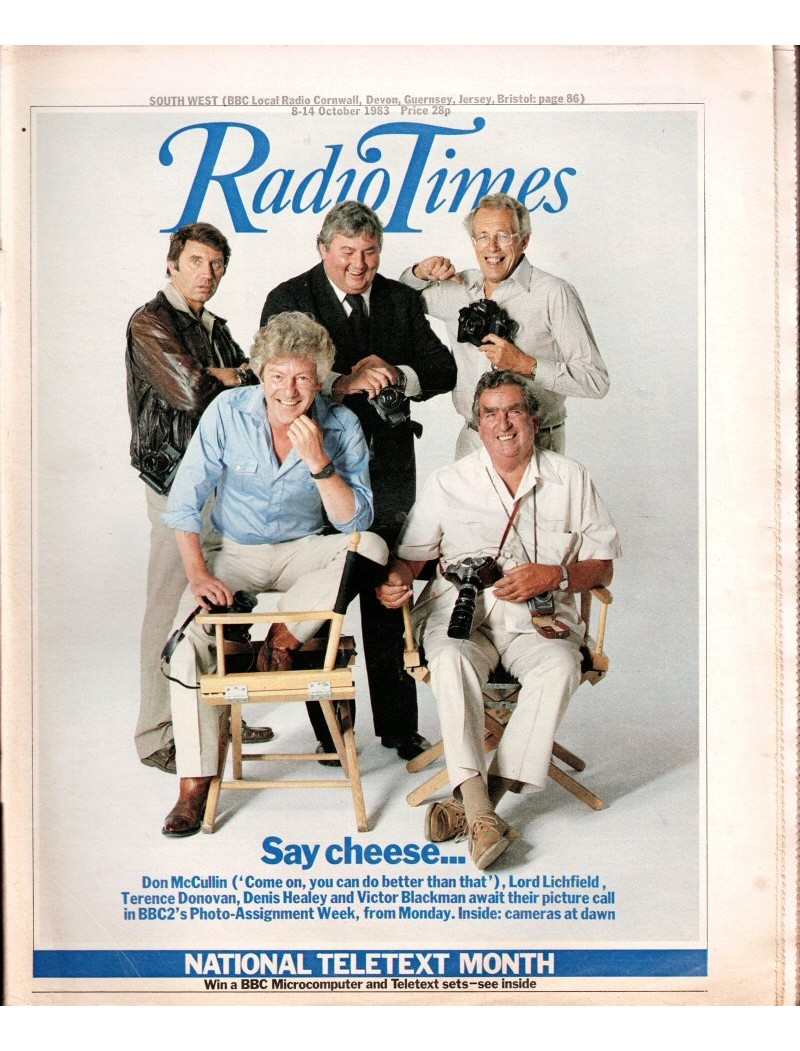 Radio Times Magazine - 1983 8th October 1983 Radio Times Magazine - 1983 8th October 1983