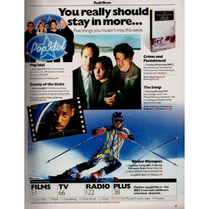 Radio Times Magazine 9th February 2002