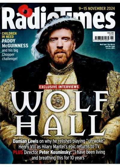 Radio Times Magazine 9th November 2024