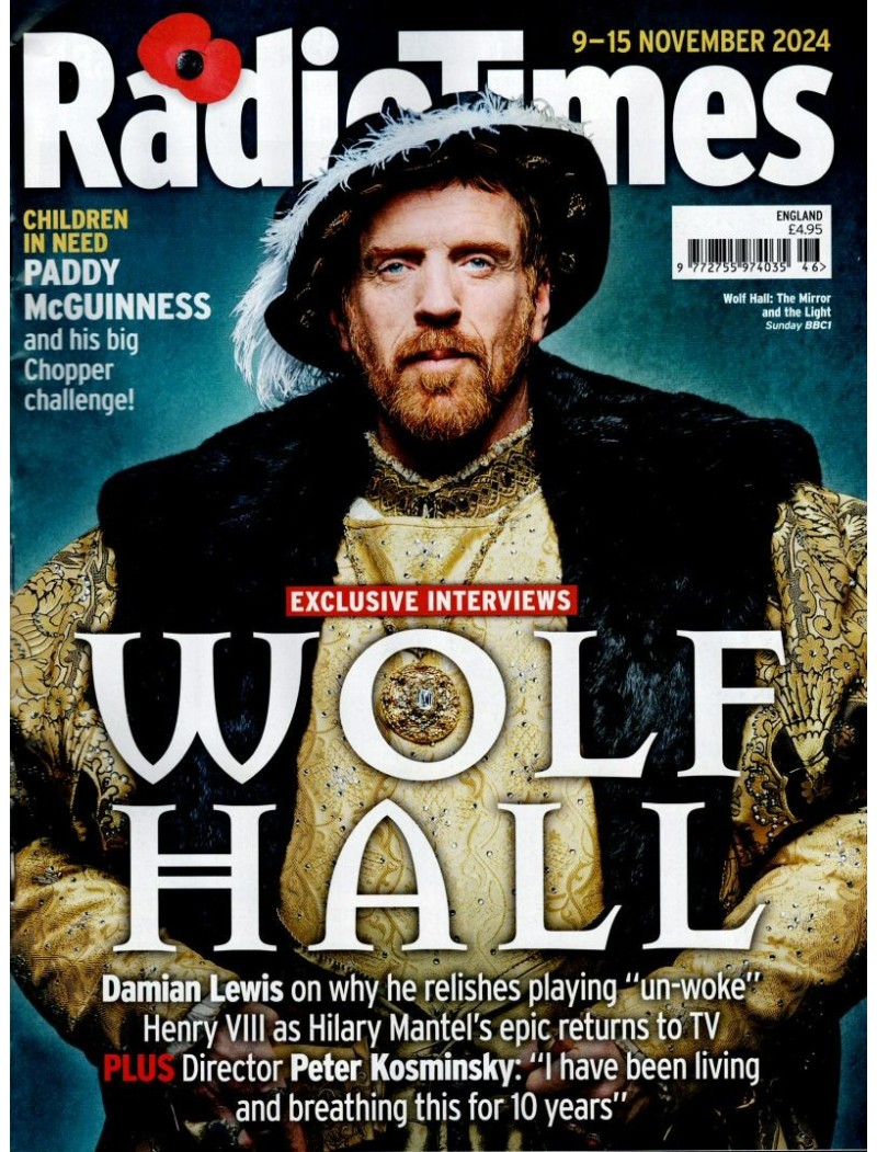 Radio Times Magazine 9th November 2024