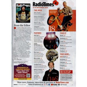 Radio Times Magazine 9th November 2024