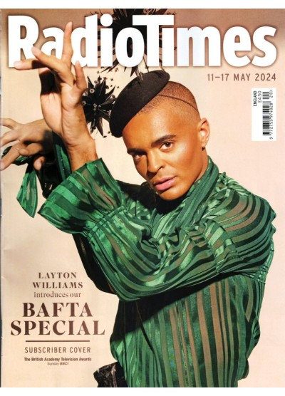 Radio Times Magazine 11th May 2024 Bafta Special Layton Williams